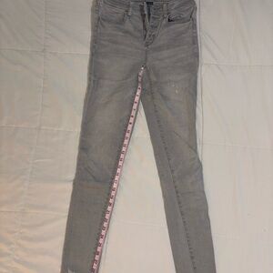 American Eagle Outfitters Light Gray Jeans
